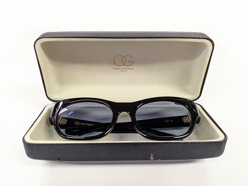 《OLIVER GOLDSMITH》■美品■オリバーゴールドスミス*サングラス*ケース付き【送料込み!】拍卖