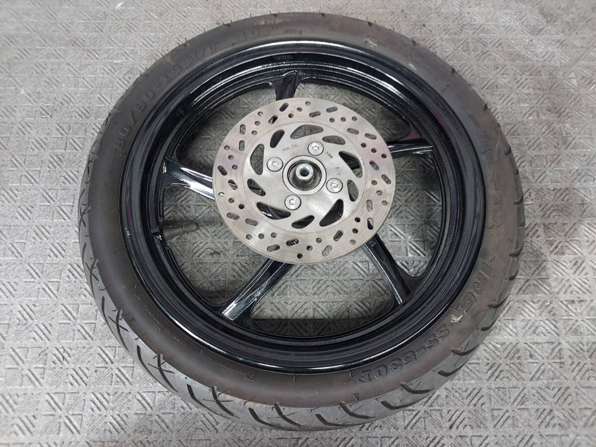 スズキ アドレス110 CE47A-113~ フロントホイール フロントタイヤ ディスク付き 純正 部品 パーツ拍卖