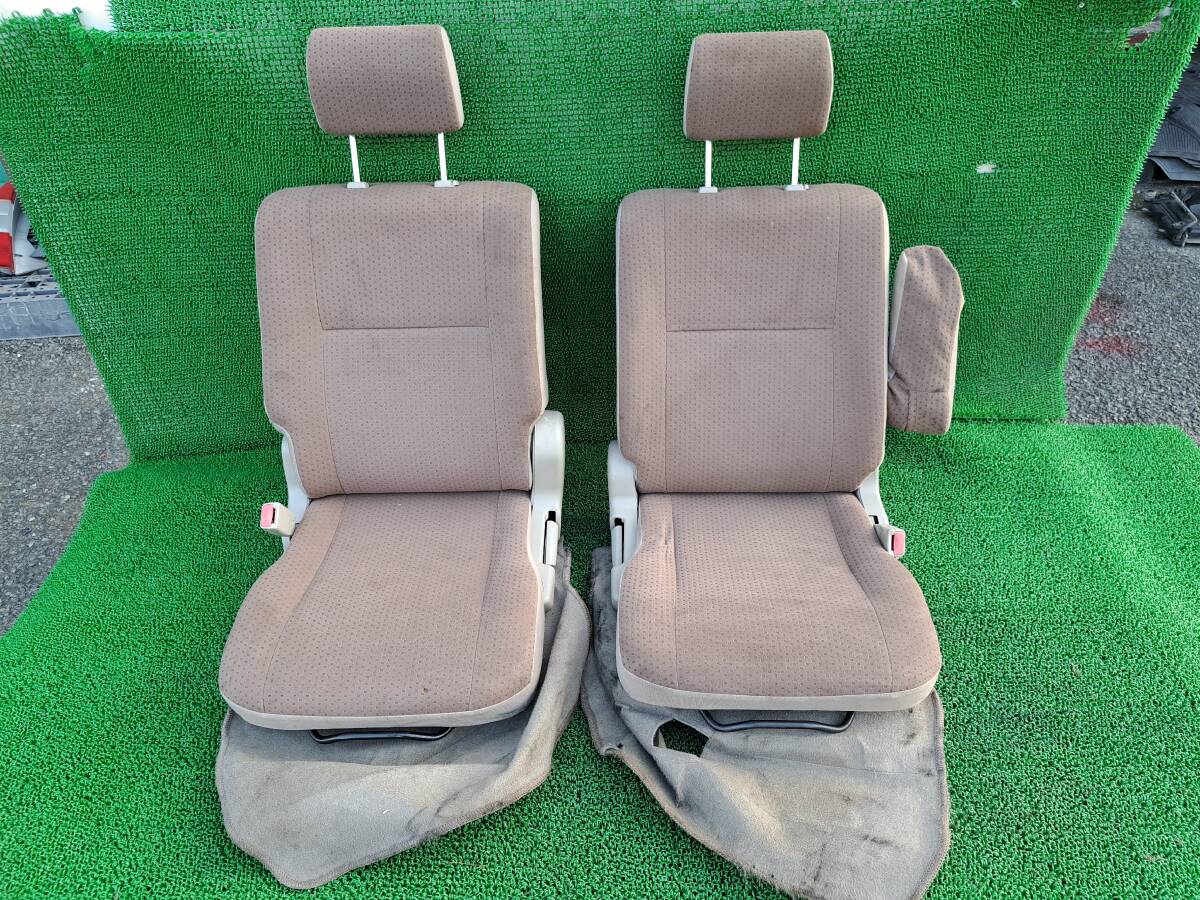 1017 スズキ エブリィ DA64V フロント 左右 シート 運転席 助手席 ドライバーシート F 右 左 ※配送条件あり拍卖