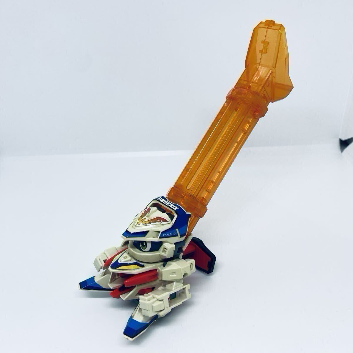 ビーダマン コンバットフェニックス ストレートマガジン クリアオレンジ 【現状品 当時物 動作未確認】拍卖