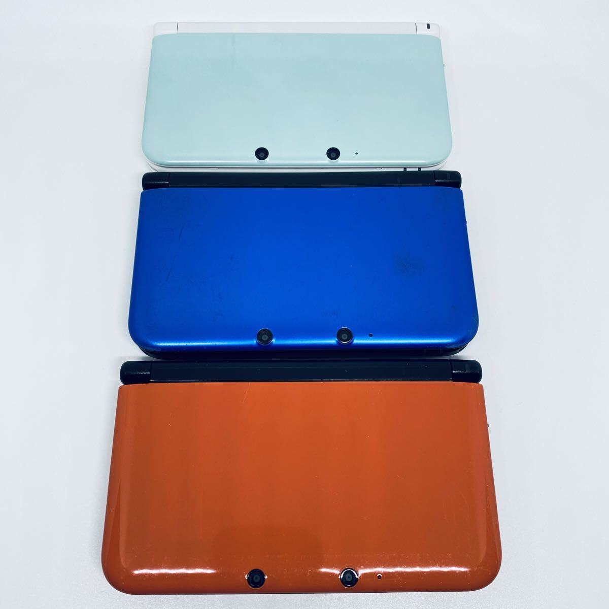 【ジャンク出品 訳あり動作品】Nintendo 3DSLL 3台まとめ  SPR-001 ニンテンドー3DSLL 限定カラー/オレンジ拍卖