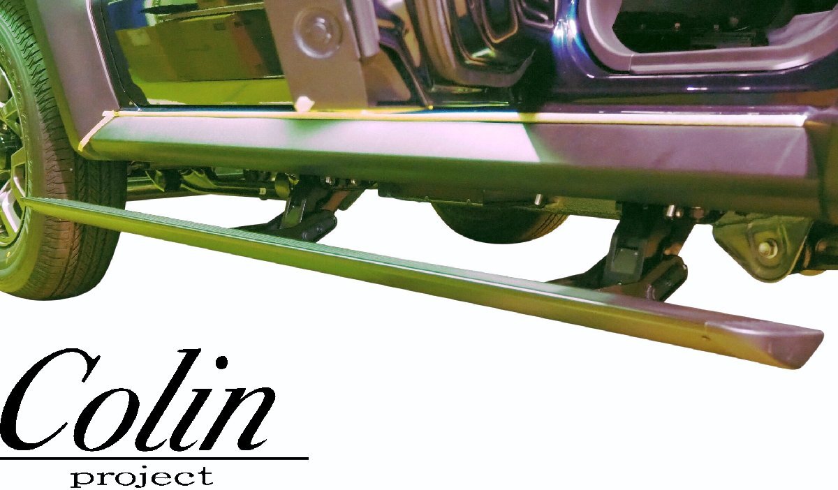 【M's】 JC74W ジムニーノマド 5ドア (2025.1-) Colin project 電動オートステップ 自動サイドステップ 左右 コーリン QQQQ-JC74NMD-ASP拍卖