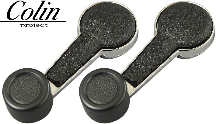 【M's】 日産 510 ブルーバード (1967-1973) Colin project ウインドウレギュレーターハンドル 左右 コーリン 社外 パーツ QQQQ-EP091232拍卖