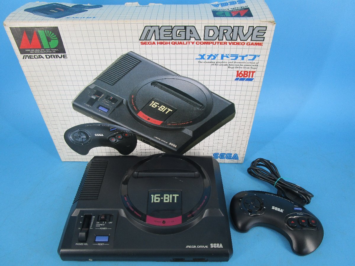 セガ MD メガドライブ HAA-2510 SJ-3500 本体 コントローラー MEGA DRIVE SEGA 現状品 梱包方法A (山A21拍卖