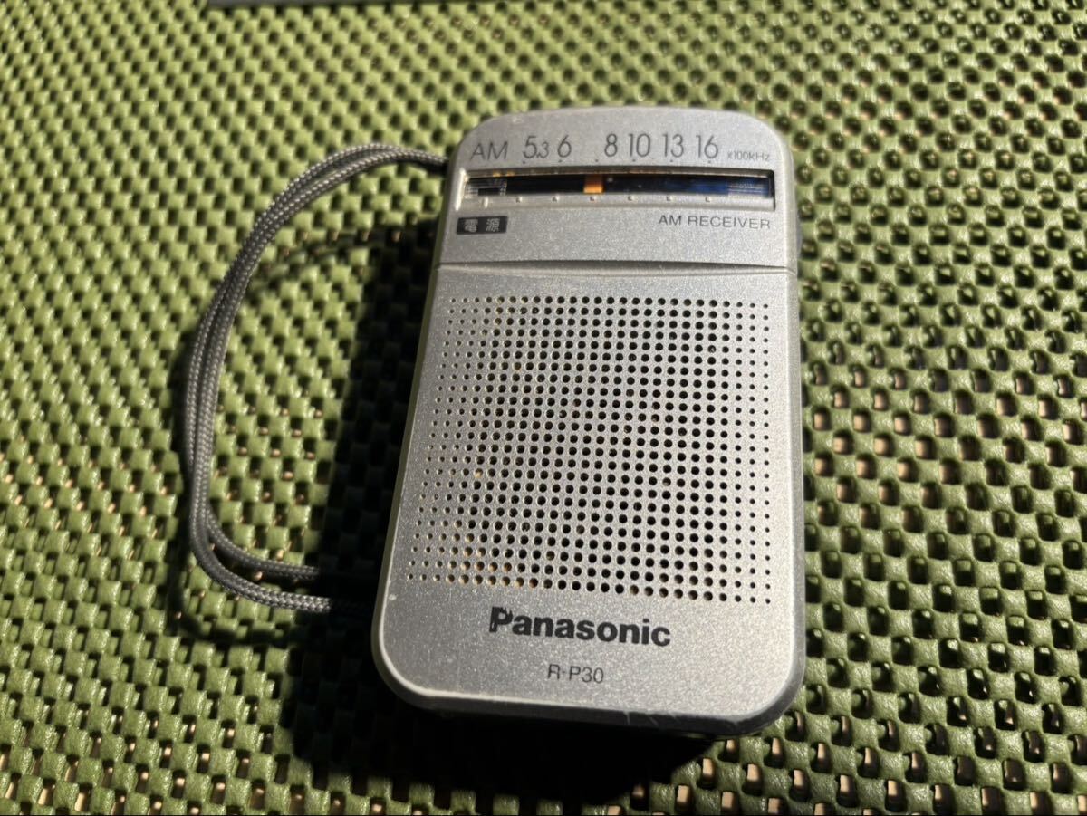 ジャンク品 Panasonic パナソニック ポケットラジオ R-P30拍卖
