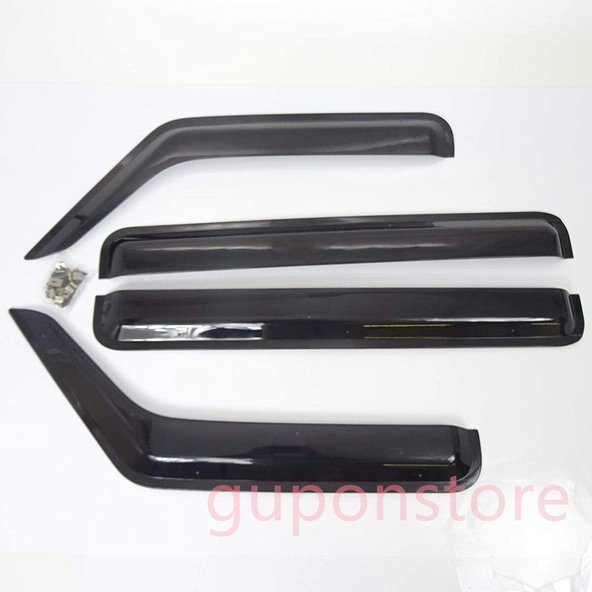 三菱 ミニキャブバン U61V 62V型 ミニキャブ バン タウンボックス U61W/62W 2001-2014 取付金具付き ドアバイザー拍卖