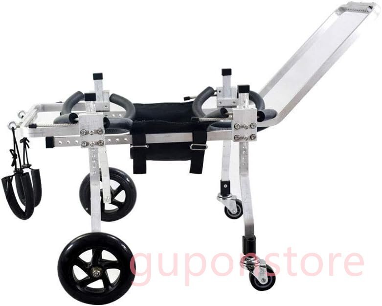 犬用車椅子犬用カート、ペット、手足、身体障害者、歩行、大型小型犬、調節可能、4輪、1.5 kg~50 kg、障害者用に で利用可能拍卖