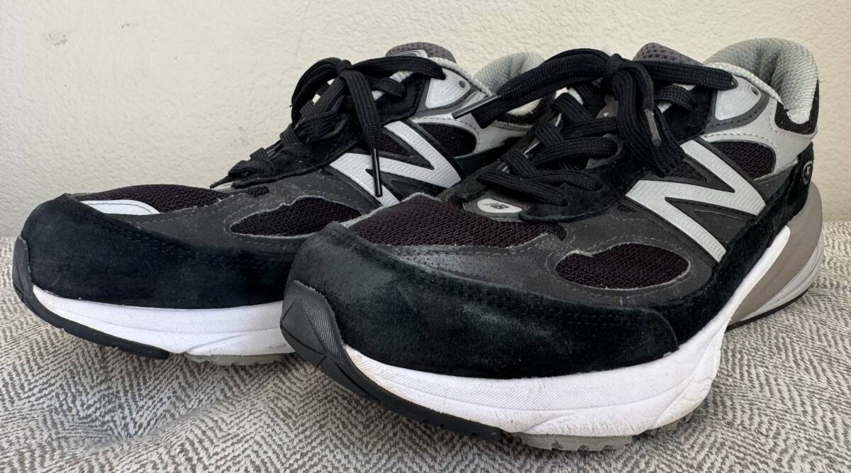 New balance ニューバランス M990v6 ブラック/ホワイト サイズ:27.0cm/9.0 ワイズ:2E Made in USA拍卖