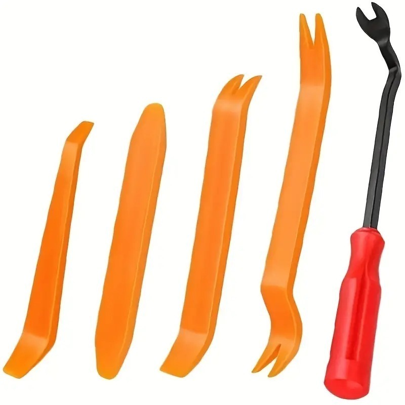 ハンディリムーバー 5点セット 内張り クリップ外し 車両 クリップ 内装 内張りはがし 外装 リムーバー パネル外し 車 自動車 整備工具拍卖