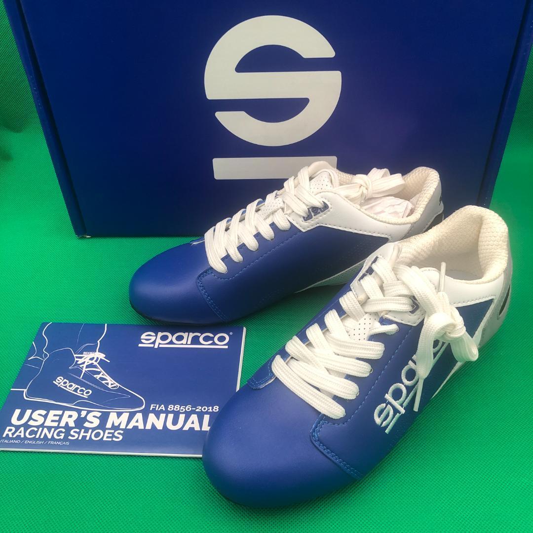 Sparco(スパルコ)ドライビングシューズ SL-17 22.5~23cm 定価16000円★新品 送料無料★レーシング カート シューズ 走行会 5734019拍卖