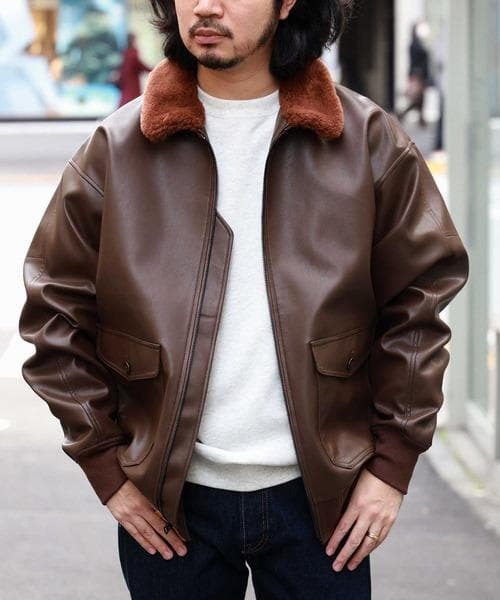 ALPHA(アルファ インダストリーズ)G1 レザージャケット L 定価28600円★新品 送料無料★ミリタリー フライト ジャケット 5767589拍卖