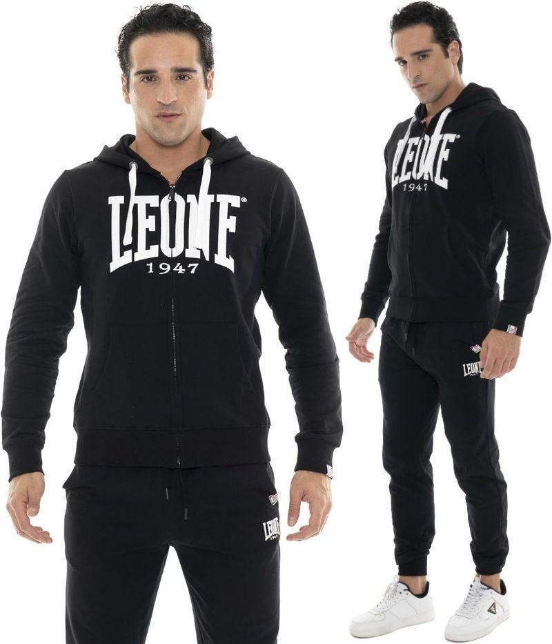 レオーネ1947 フルジップ スウェットパーカー M/L ブラック★新品 送料無料★格闘技 スポーツ ウェア メンズ フーディー 5710409拍卖