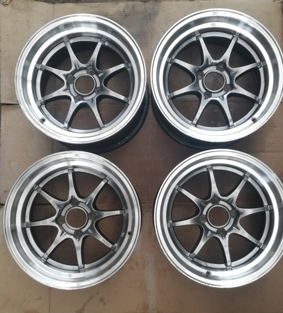 RAYS ce28風? 4本 8J +20 PCD100 4H拍卖