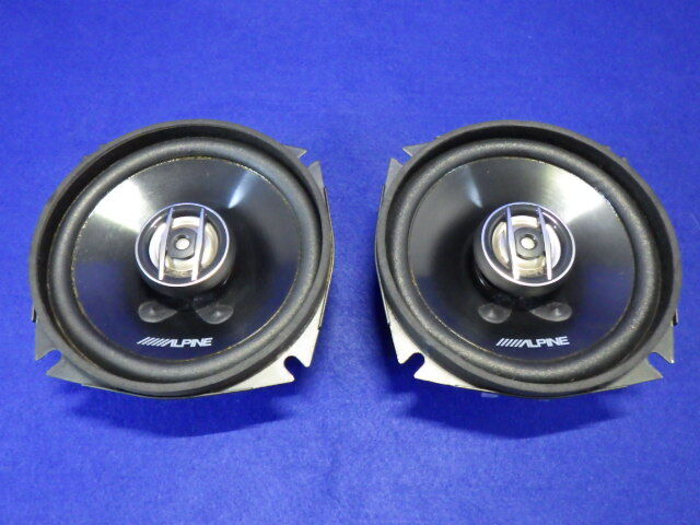 ◆ ALPINE アルパイン 12cm スピーカー COAXIAL 2WAY SPEAKER SYSTEM STE-122C 【 管理1021-5 】拍卖