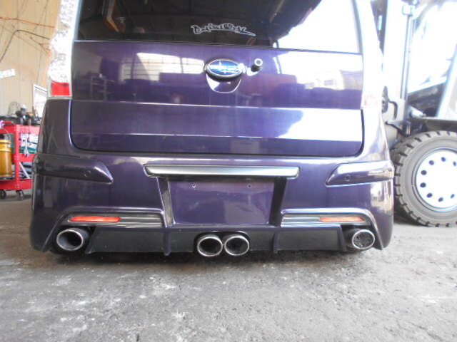 ◇ 個人宅配送不可 RN1 ステラ メーカー不明 4本出しステンレス リアマフラー 【 管理1022-4 】拍卖