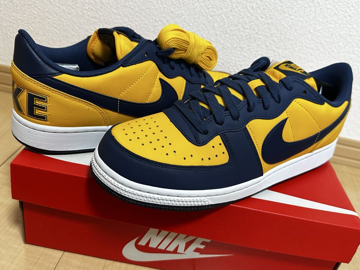 【新品】 NIKE TERMINATOR LOW OG 28cm US10 ナイキ ターミネーター FJ4206-700 ミシガン ロー拍卖