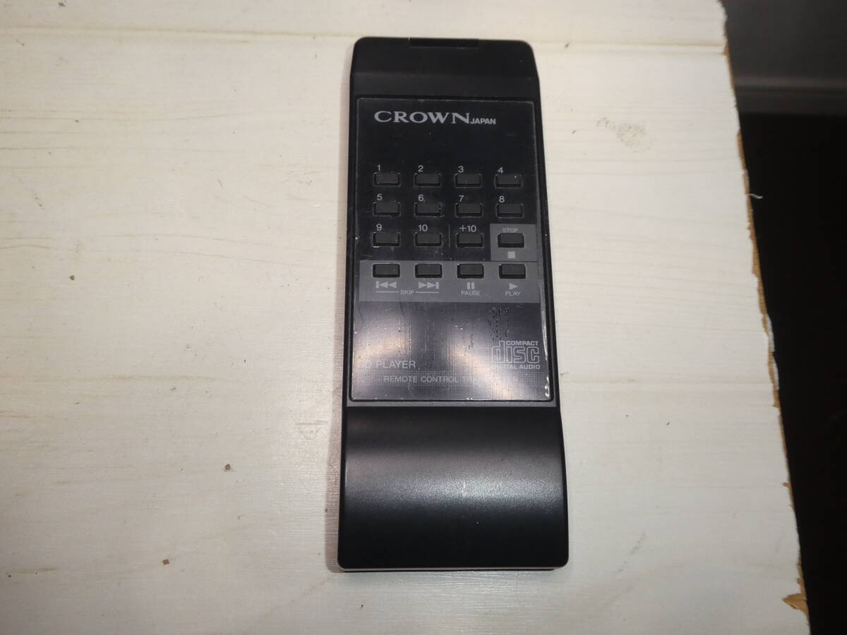 CROWN CDデッキ用リモコン 拍卖