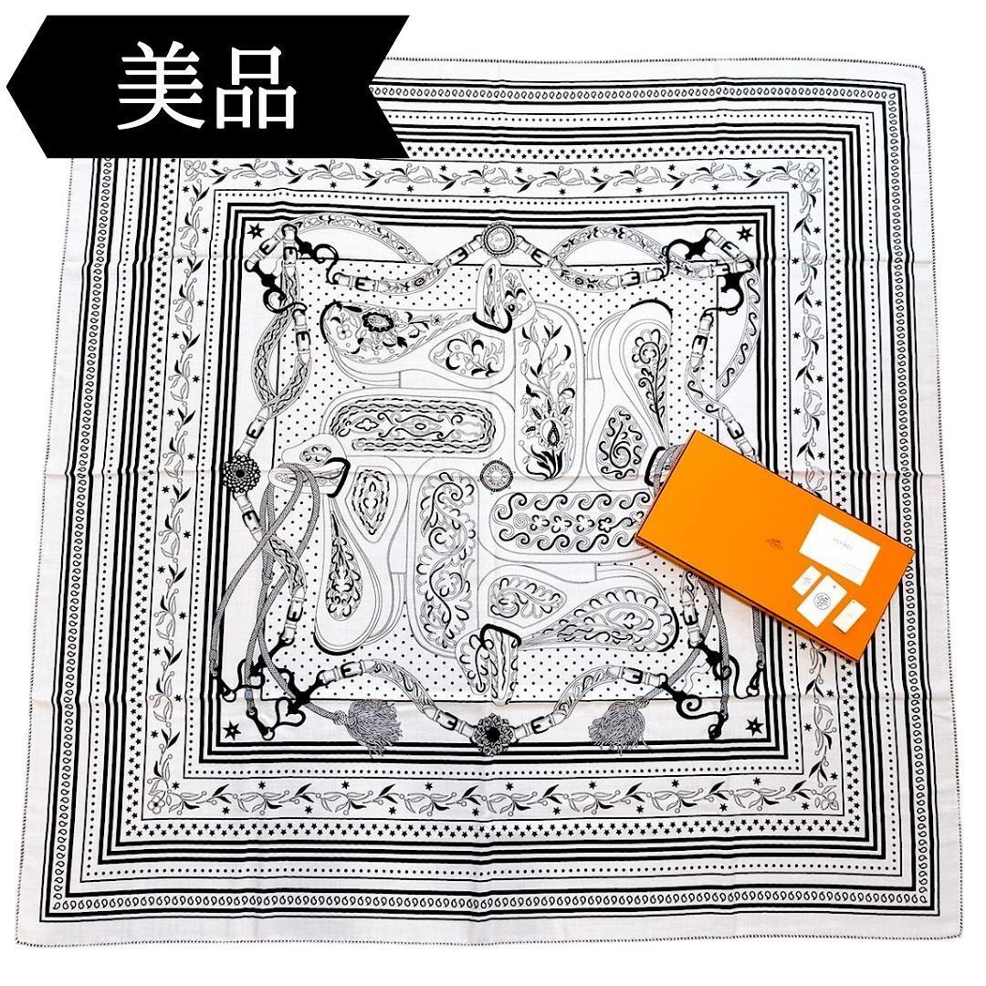 ◇エルメス◇スカーフ/カレジェアン/アマゾンの祭典/大判/140/希少/タグ付き拍卖