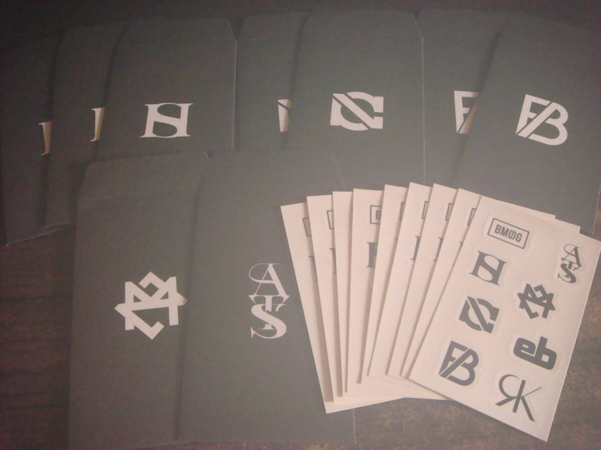 BMSG ポチ袋 ステッカー ビーファースト マーゼル ATS ノベルコア SKY-HI セット 未使用 新品拍卖