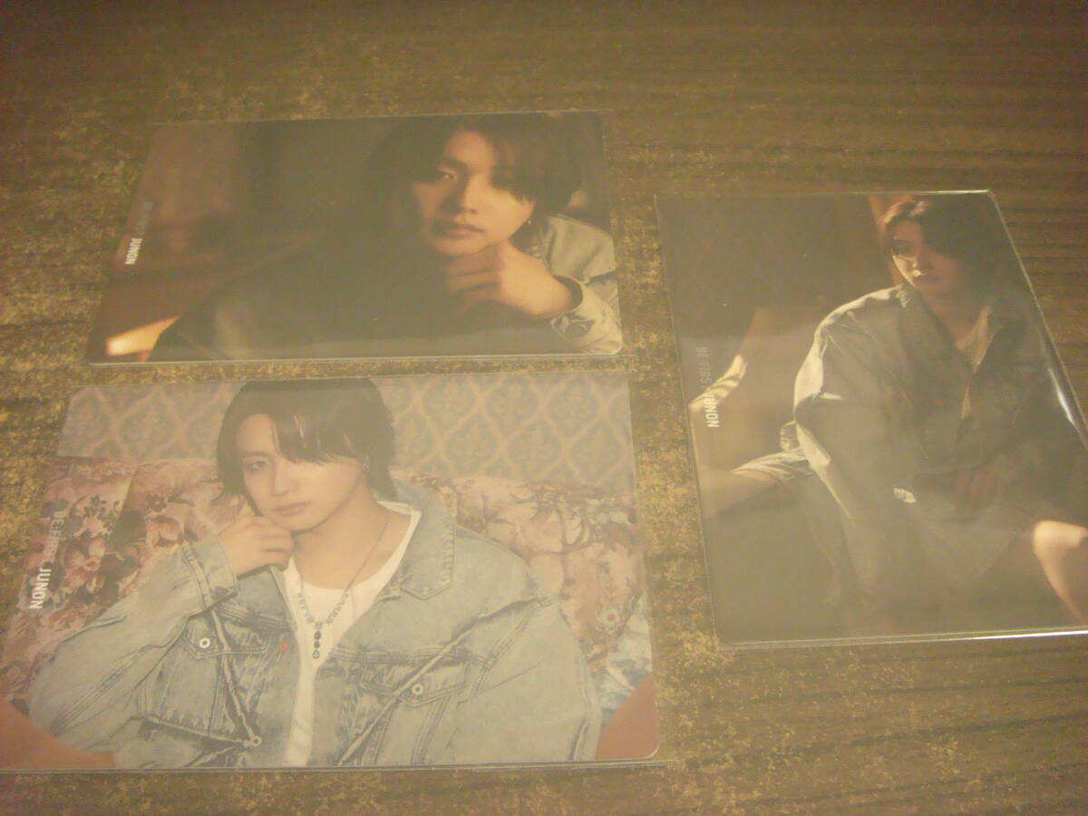 ビーファースト JUNON ジュノン トレカ 未使用 合計3枚セット デニム衣装 ABC拍卖