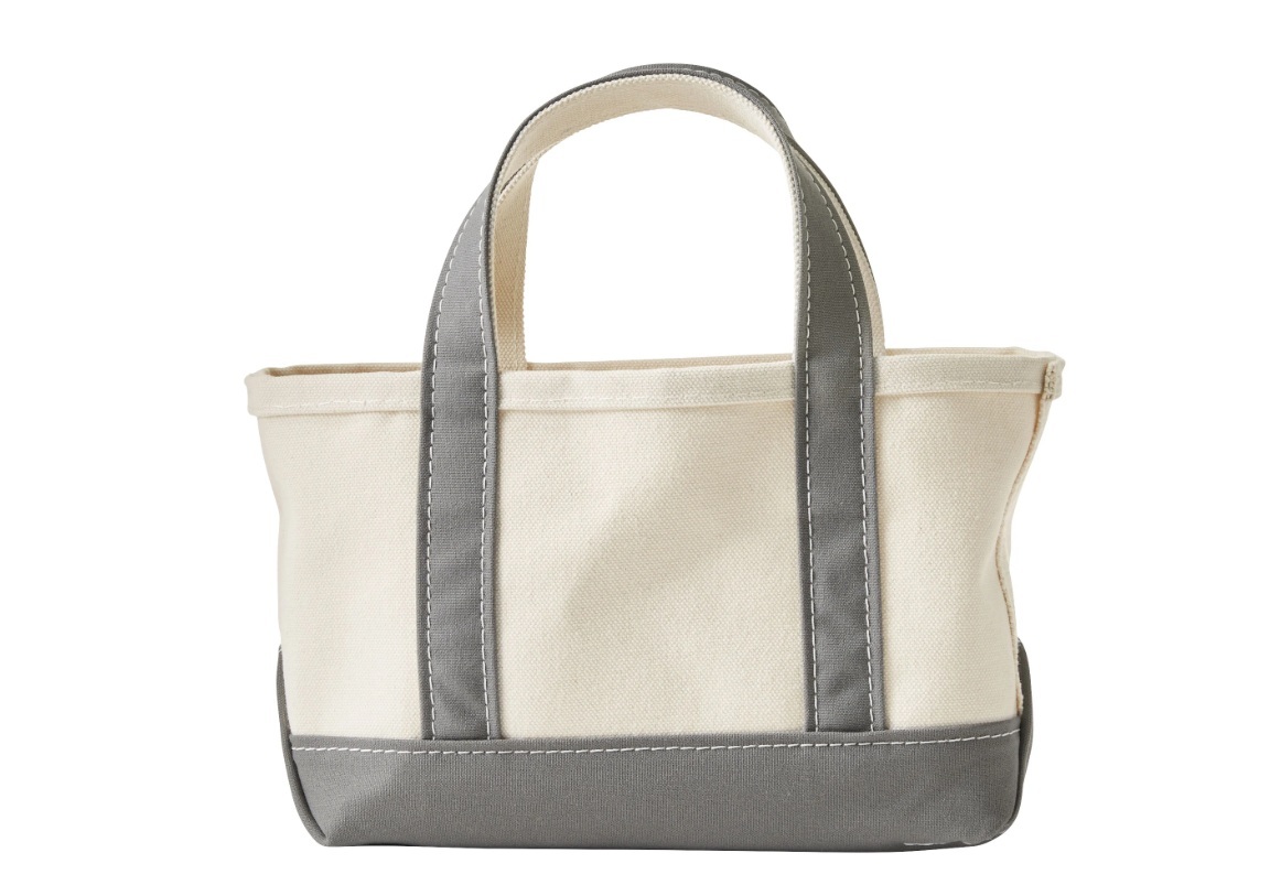 最安値 新品未使用 L.L.Bean TOTE BAG トート バッグ ミニ Graphite拍卖