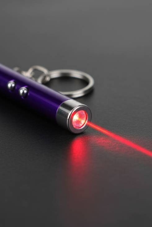 【即決・送料無料】会議・プレゼンにも、レーザーポインター 愛猫との遊びにも!超小型2in1レーザー&LEDライト(紫)拍卖