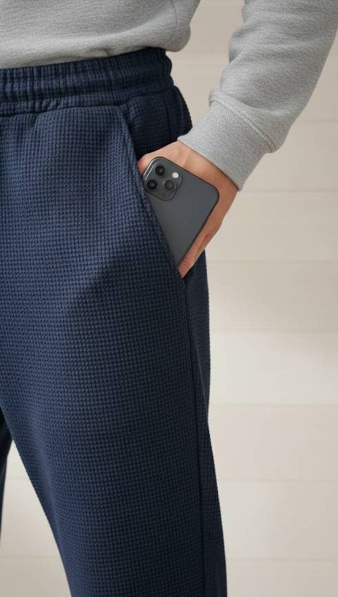 【送料無料】破格の即決!XLサイズ 動きやすいワッフル生地楽天3461円 カジュアル綿100% 通気性 パンツ ストレッチ ジョガー安価提供中!拍卖