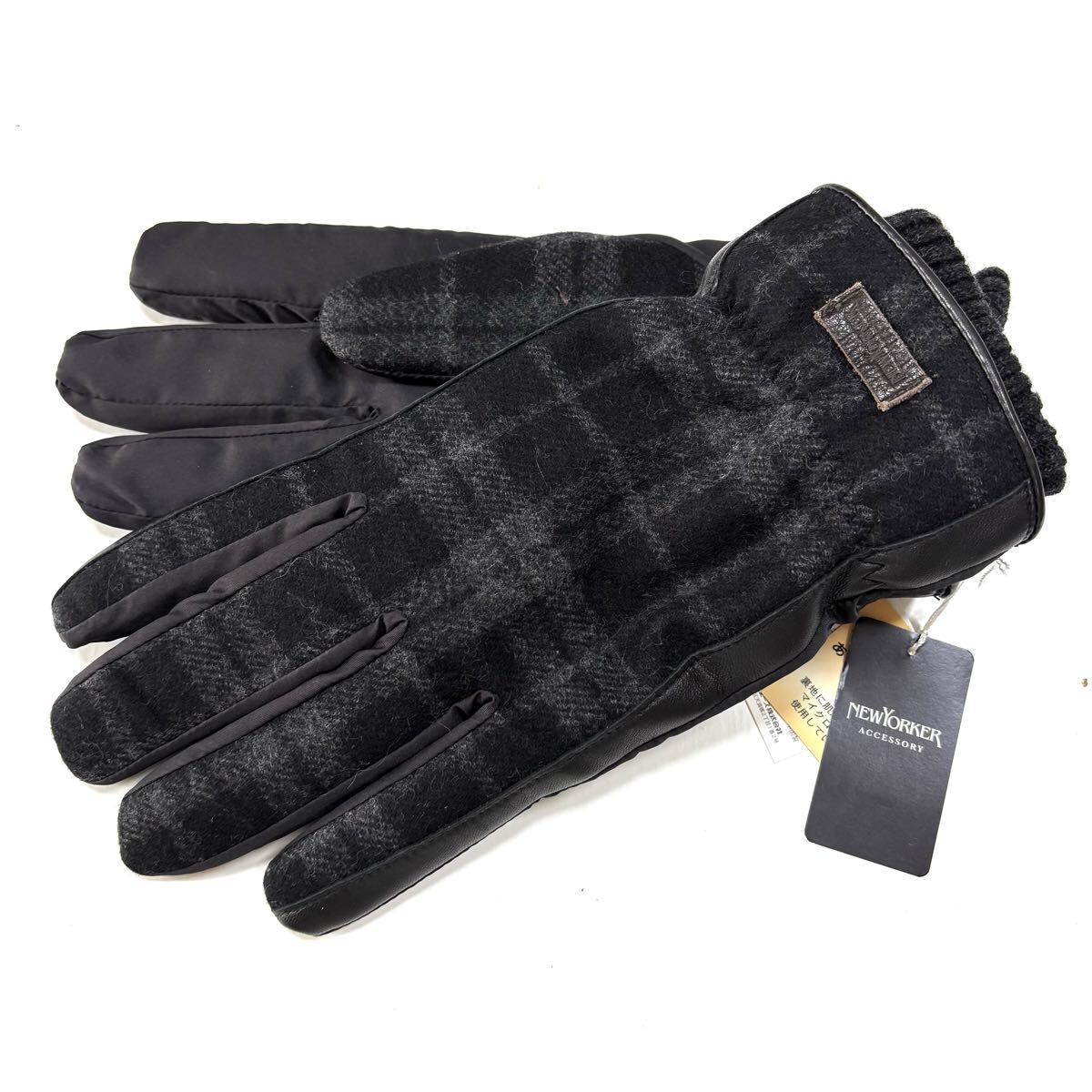 B 送料無料 新品 ニューヨーカー 手袋 内側ボア 拍卖