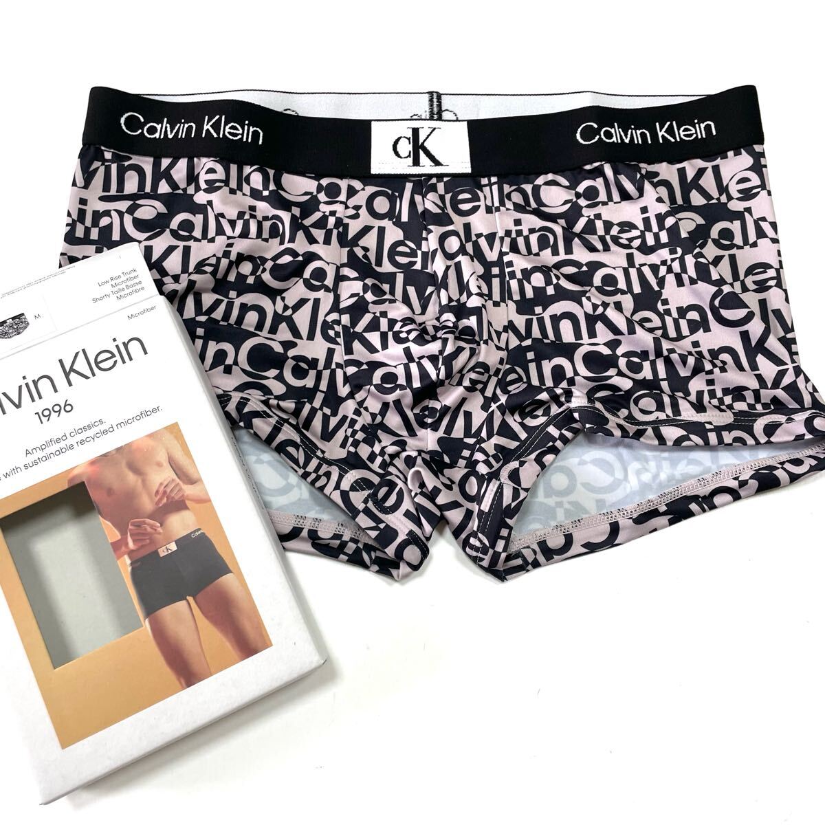 1★送料無料★新品★カルバンクライン★ボクサー パンツ★Mサイズ(日本M-L)拍卖