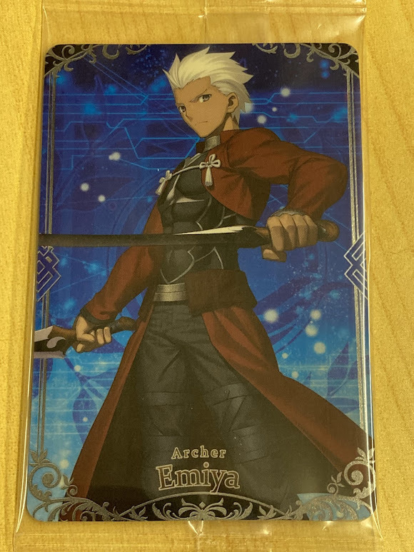 Fate Grand Order FGO ウエハース アーチャー エミヤ拍卖