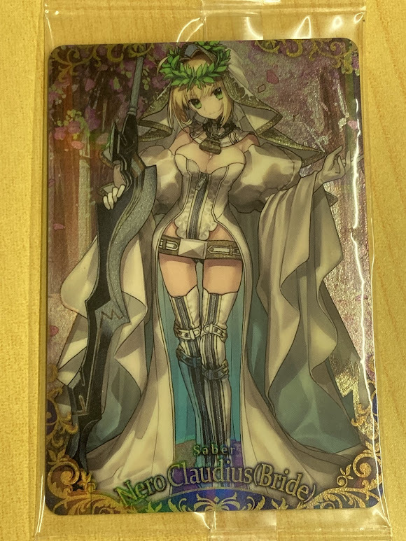 Fate Grand Order FGO ウエハース セイバー ネロ・クラウディウス ブライド拍卖