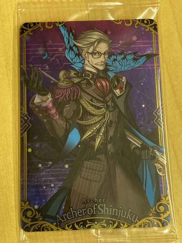 Fate Grand Order FGO ウエハース 新宿のアーチャー拍卖