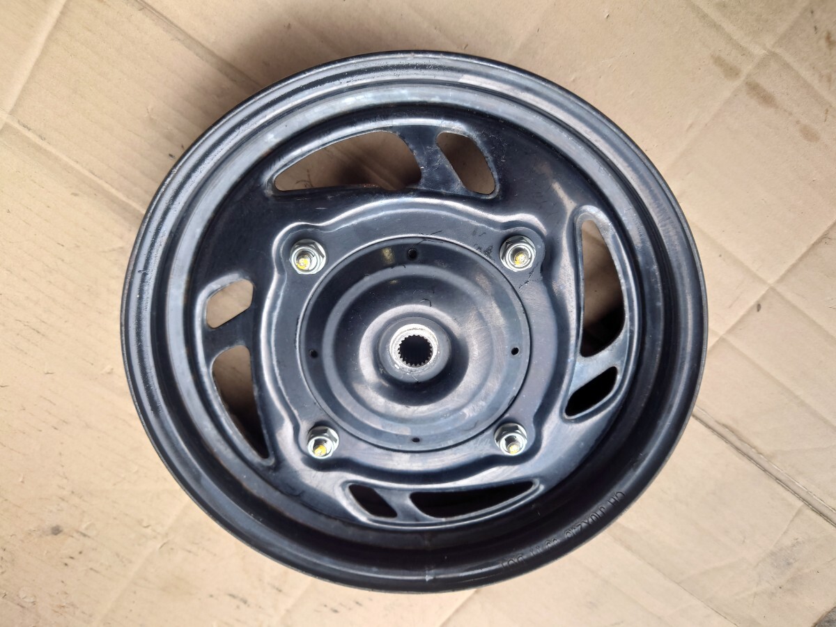 SYM DD50 X'PRO 風50 純正リアホイール ハブ 流用 ズーマー ディオ ZX ZOOMER Gダッシュ拍卖