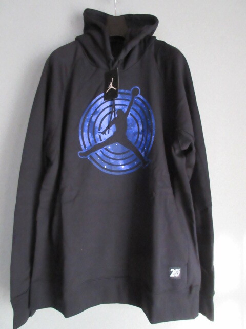送料無料 人気完売 US XL JPN 2XL NIKE JUMPMAN AIR JORDAN 11 SPACE JAM FLEECE L/S HOODIE パーカー 黒 正規品 新品未使用 タグ付き拍卖