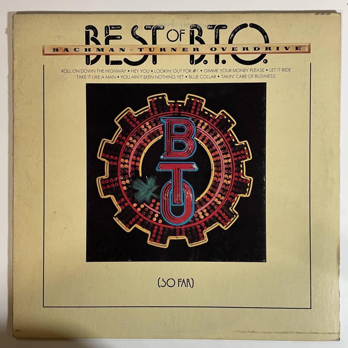 18933 【US盤★良盤】 Bachman-Turner Overdrive/Best Of B.T.O.拍卖