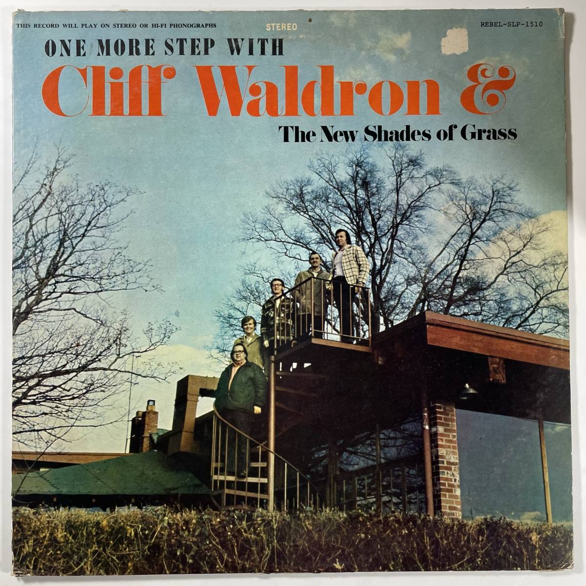 21262【US盤★美盤】 One More Step With Cliff Waldron & The New Shades Of Grass拍卖