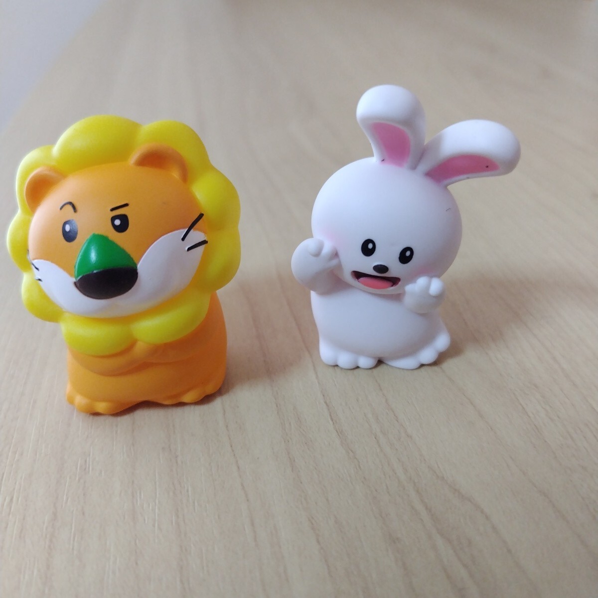 たべっ子どうぶつ the movie ミニソフビ フィギュア らいおん うさぎ 2種セット ★非売品・新品・未使用★拍卖