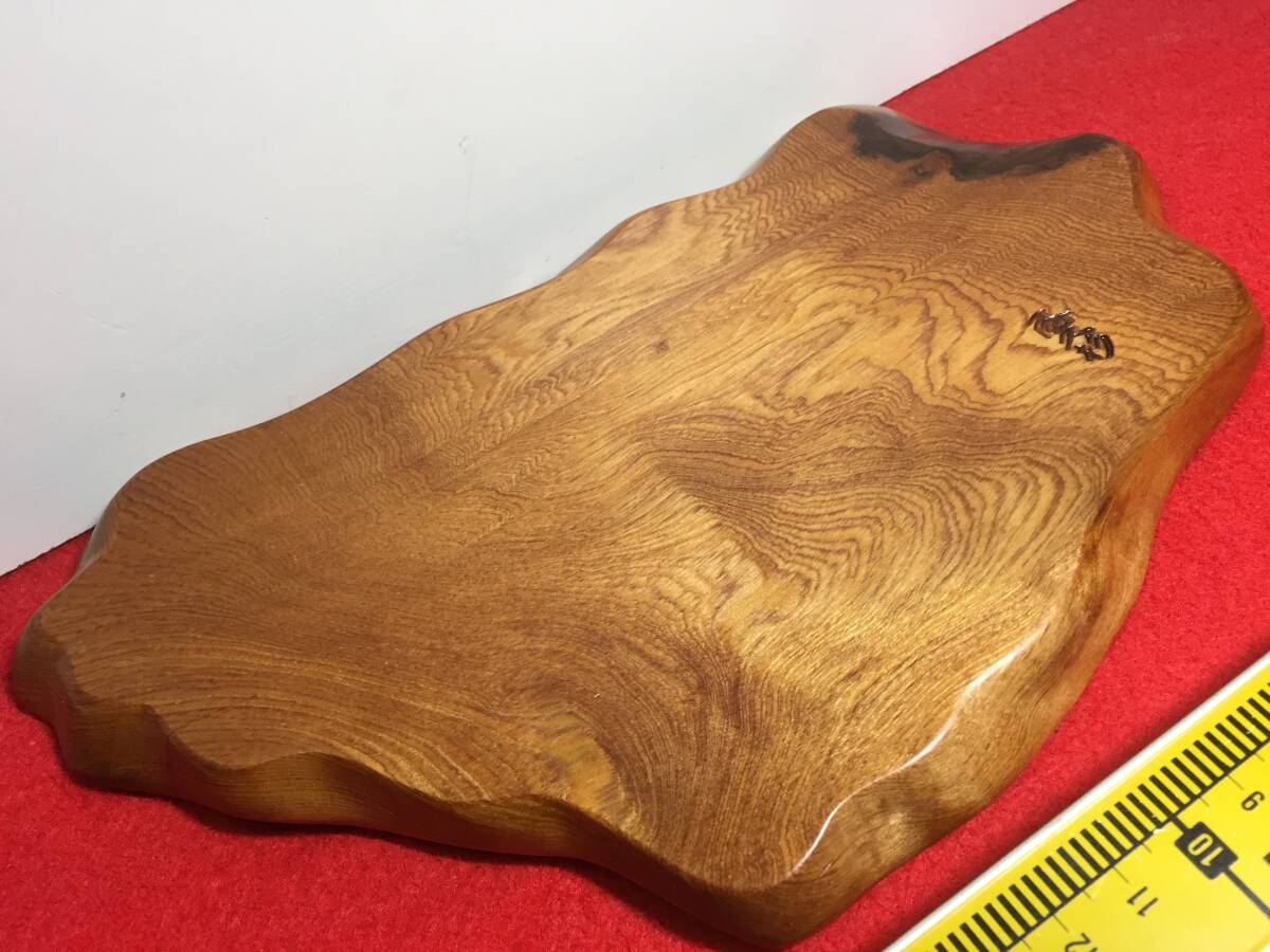 敷台3194 銘木屋久杉工芸品 インテリア家具 世界遺産 花台拍卖