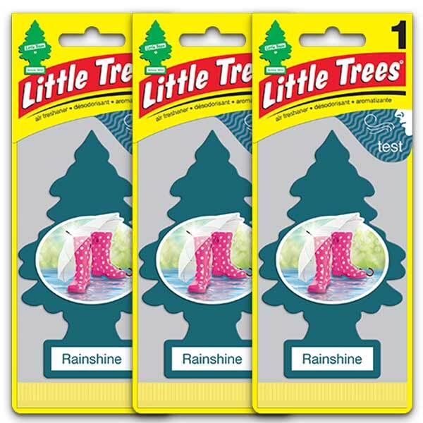 【送料無料】19.Rainshine (レインシャイン)Little Trees 3個set / エアフレ 芳香剤 エアフレッシュナー リトルツリー アメリカン雑貨拍卖
