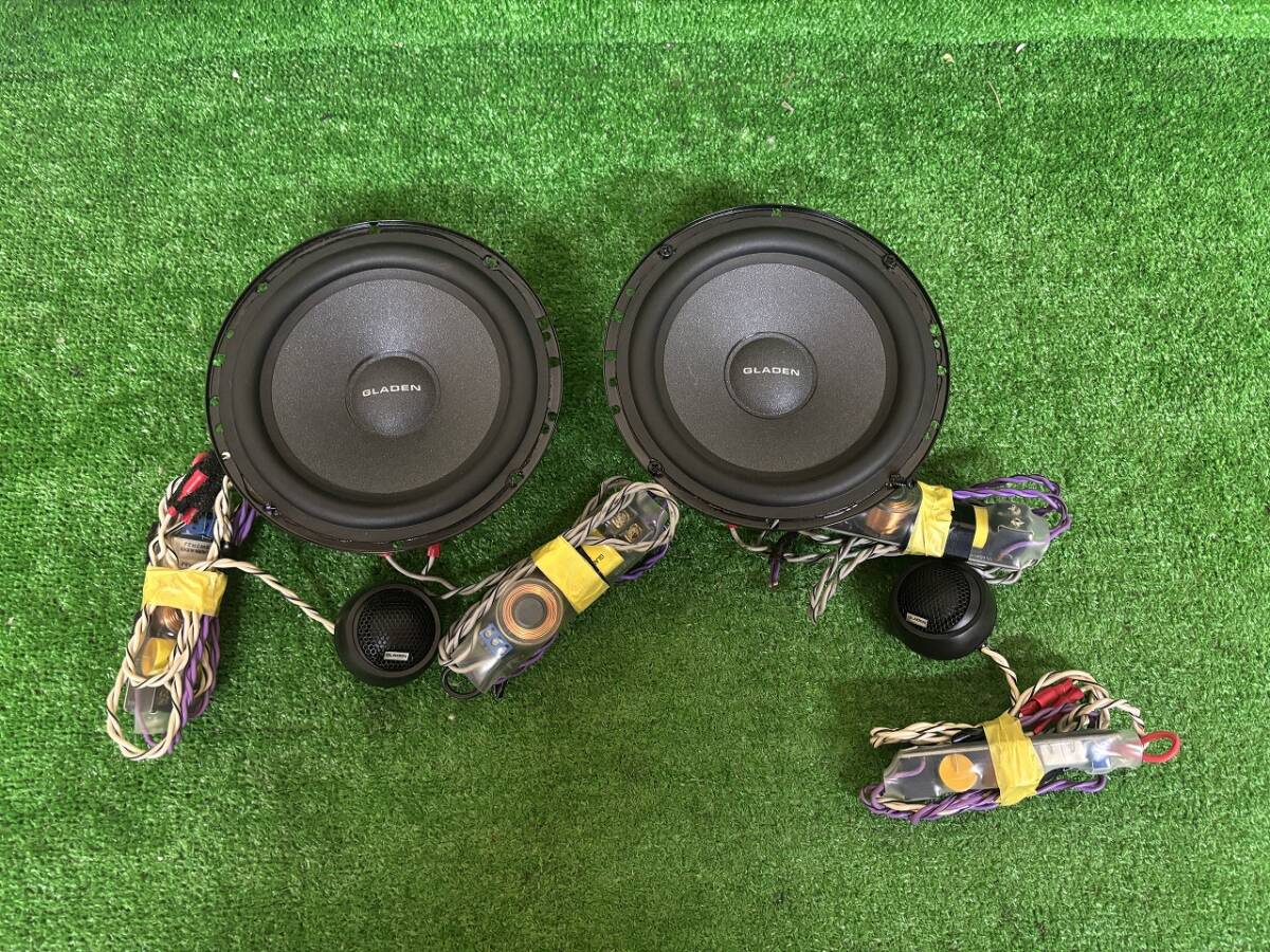 ★☆GLADEN 16.5cmスピーカー セパレート RS-X165? ツイーター☆★拍卖