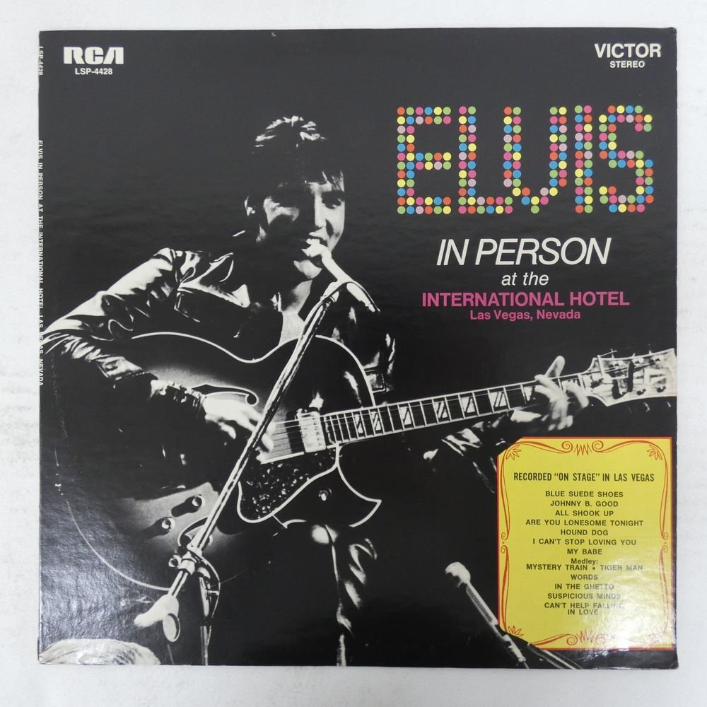 48110655;【US盤】Elvis Presley / Elvis In Person At The International Hotel拍卖