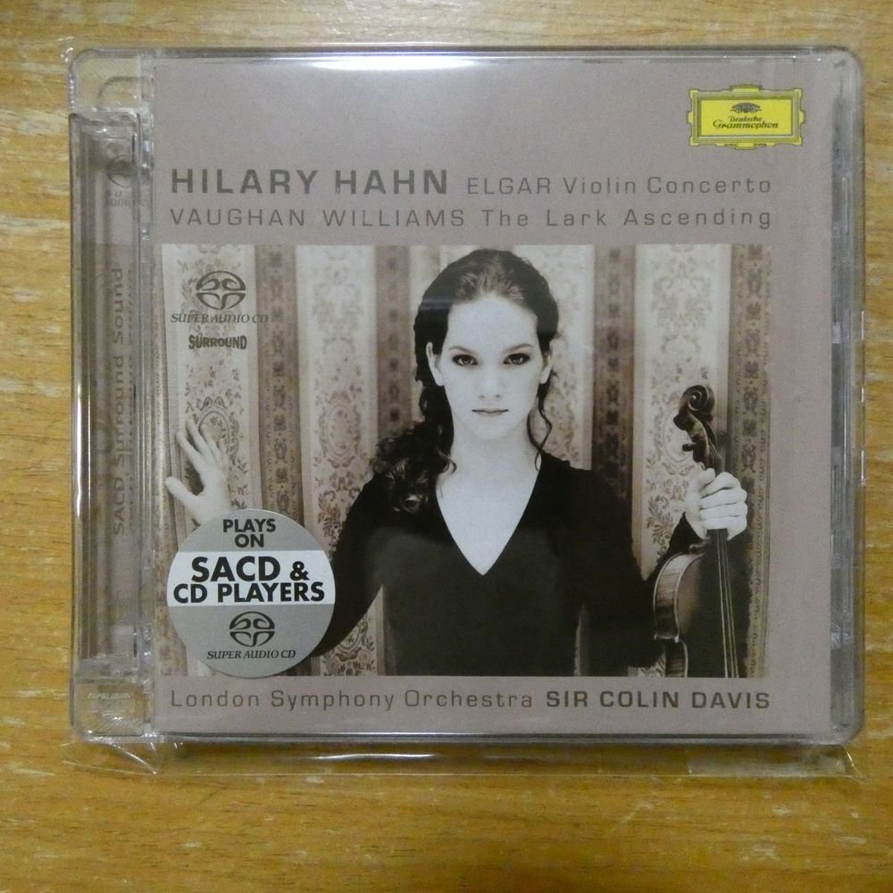 41159731;【ハイブリッドSACD】DAVIS, HAHN / ELGAR: Violin Concerto / WILLIAMS: Lark Ascending(4748732)拍卖