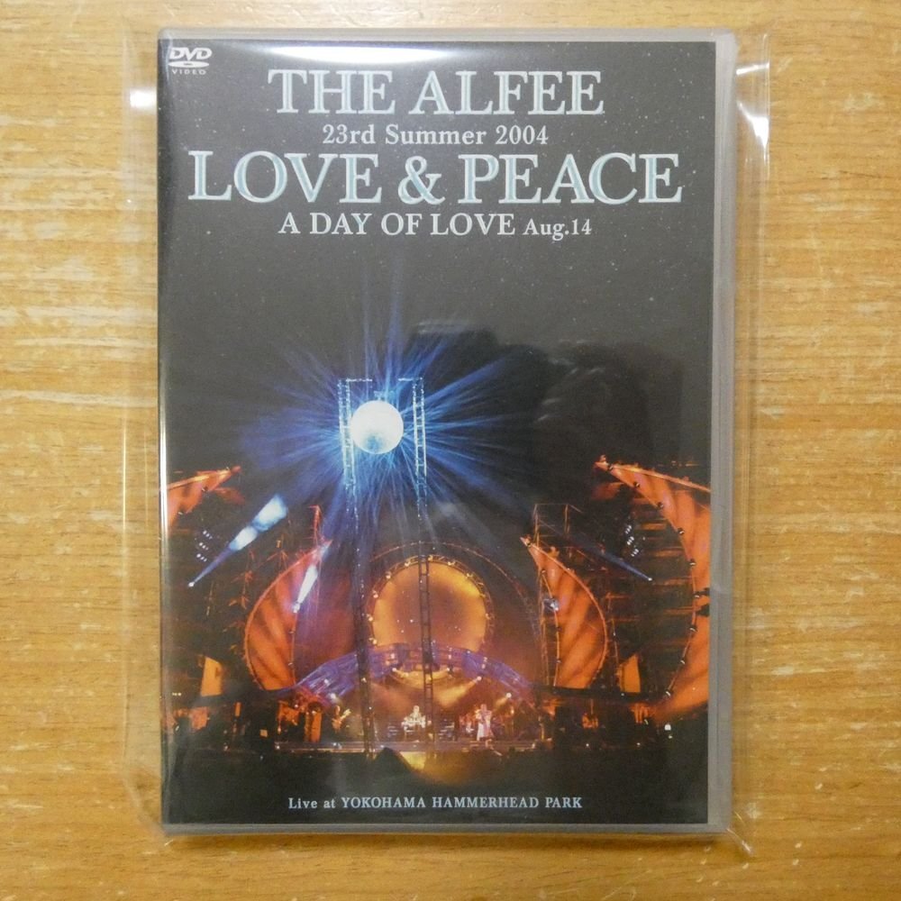 4988006949317;【DVD】THE ALFEE / 23rd Summer 2004 LOVE & PEACE A DAY OF LOVE Aug.14 TOBF-5332拍卖