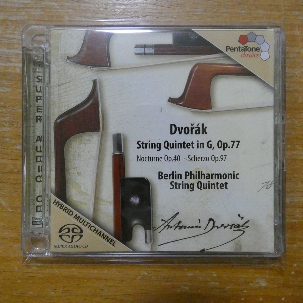 827949045868;【ハイブリッドSACD】BERLIN PHILHARMONIC STRING QUINTET / DVORAK:STRING QUINTET OP.77(PTC5186458)拍卖