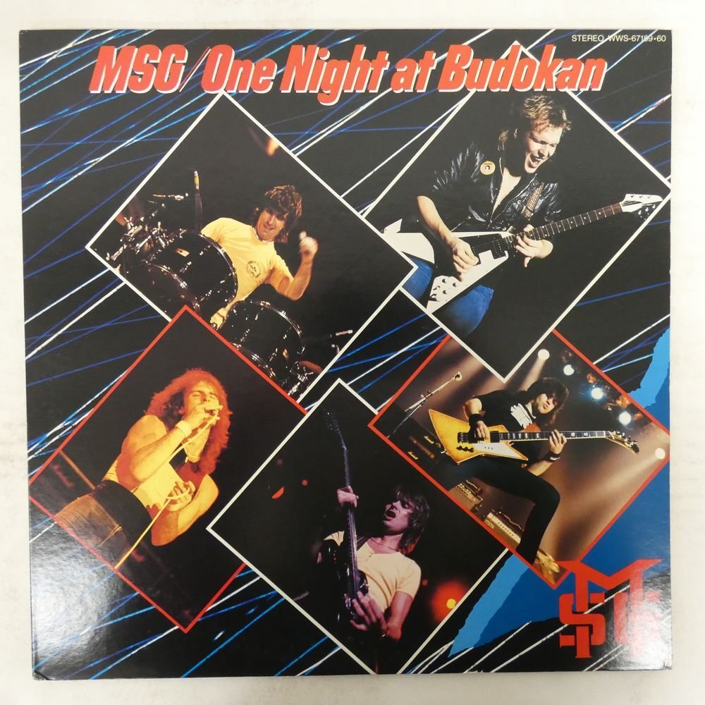 48112190;【国内盤/2LP/見開き】The Michael Schenker Group / One Night at Budokan 飛翔伝説拍卖