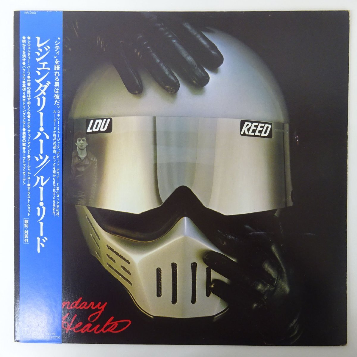 10081440;【美盤/帯付】Lou Reed ルー・リード / Legendary Hearts レジェンダリー・ハーツ拍卖