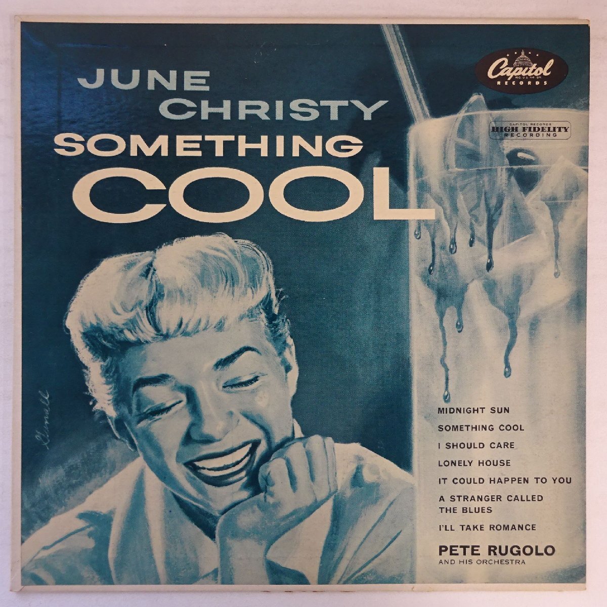 14059451;【US盤/10inch/Capitol/紫ラベル/MONO/フラット】June Christy / Something Cool拍卖