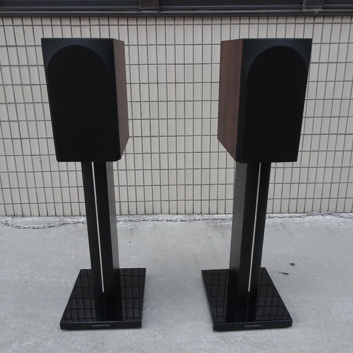 Q12796【※発送できません!東京都引取限定】B&W 706 S3 スピーカー +v FS-700 S3 スピーカースタンド ペア 説明書付き A0000563拍卖