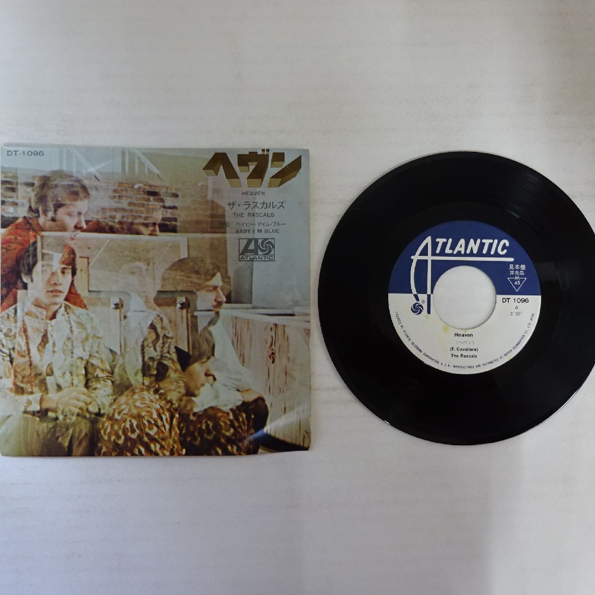 19004590;【国内盤/プロモ白ラベル/7inch】The Rascals ザ・ラスカルズ / Heaven ヘヴン拍卖