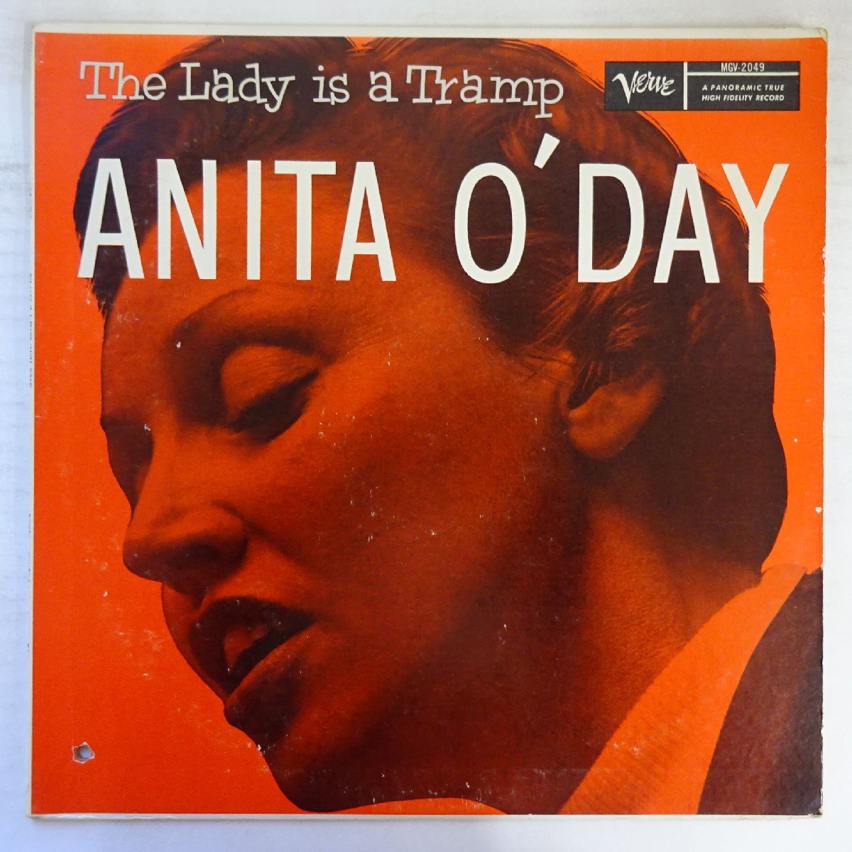 14059587;【US盤/VERVE INC/MONO/深溝】Anita O'Day アニタ・オデイ / The Lady Is A Tramp拍卖